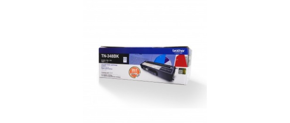 Brother TN 348 BK Toner cartridge, Black